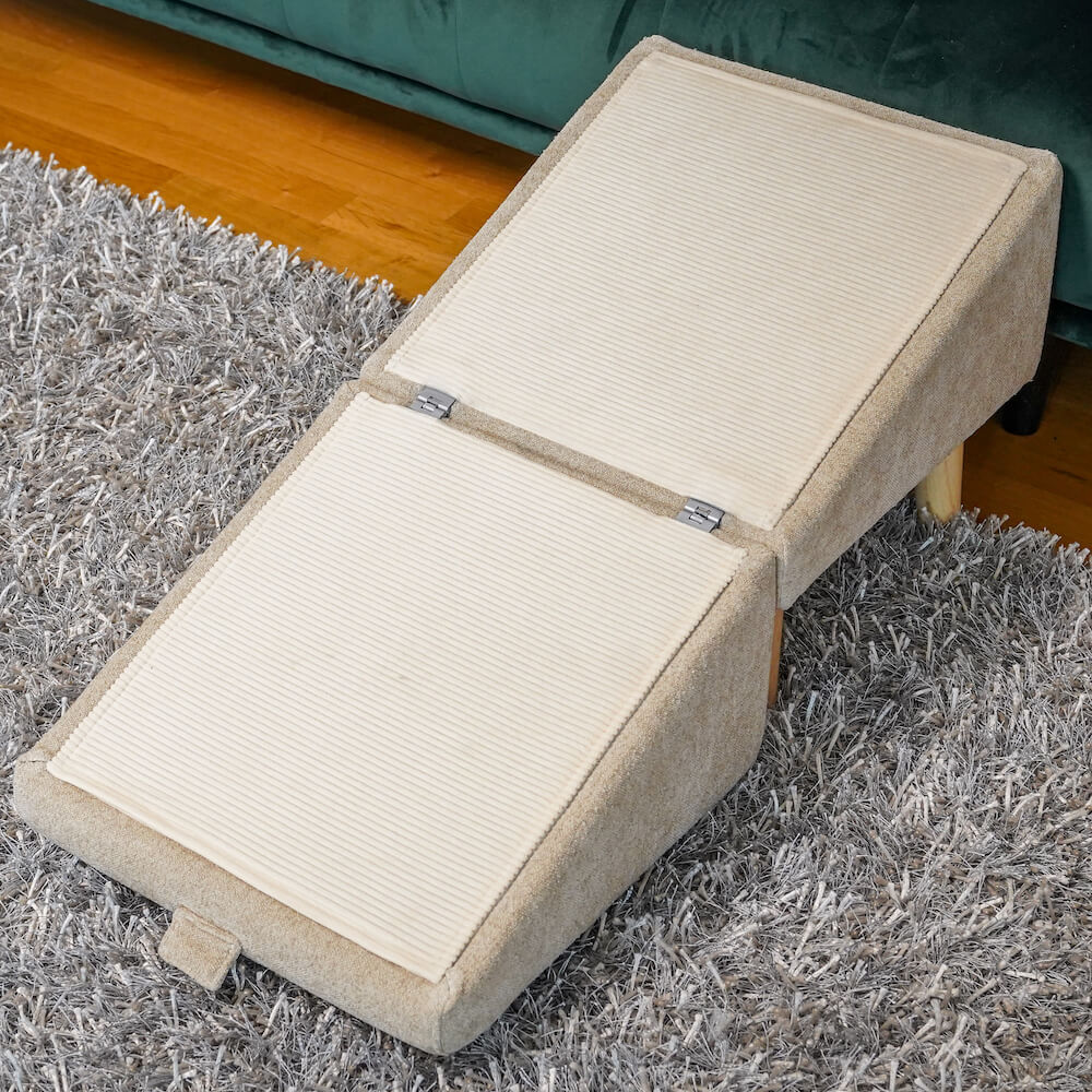 2 in 1 Hundehocker Luna - Beige